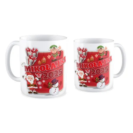 Kubek BOŻE NARODZENIE Mikołajki 2025